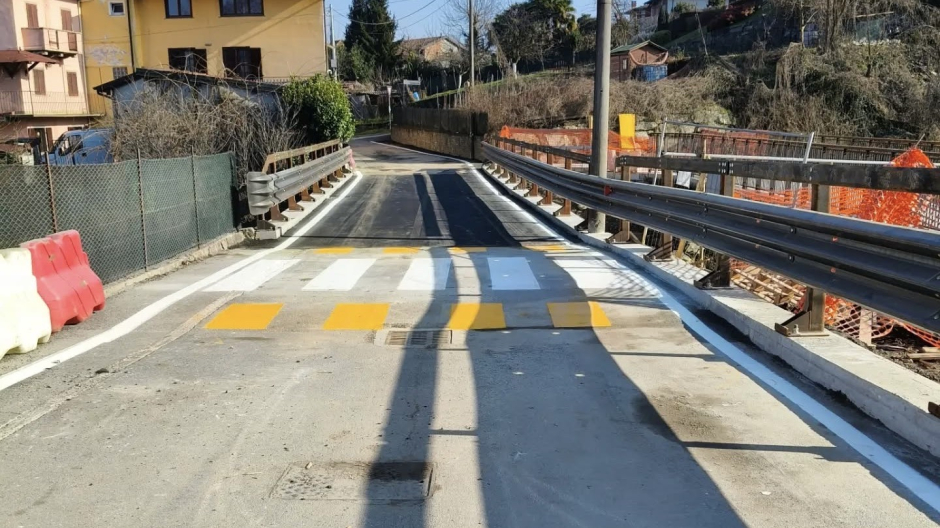 Borgo Ticino, riaperta via Valle